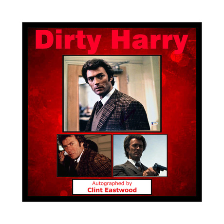 Dirty Harry // Signed Collage