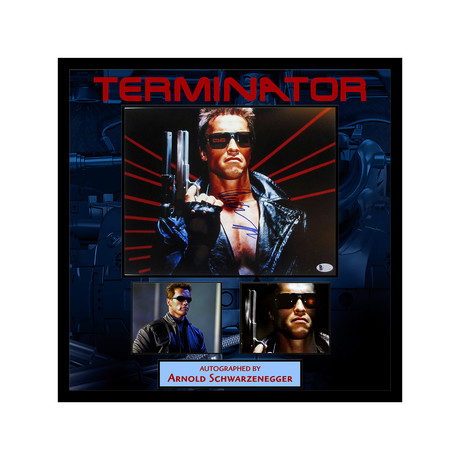 The Terminator // Signed Collage