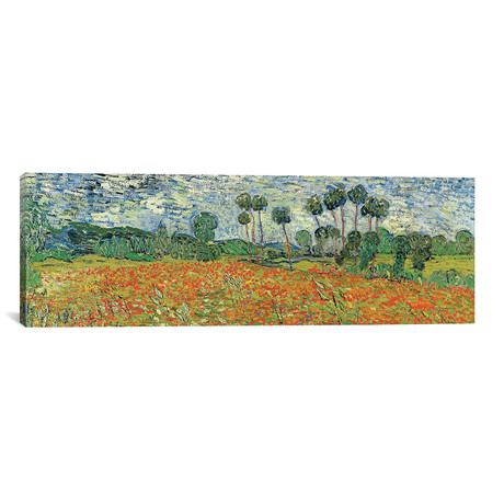 Field Of Poppies, Auvers-sur-Oise, 1890 // Vincent van Gogh