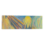 The Scream // Edvard Munch // 1893 (36"W x 12"H x 0.75"D)