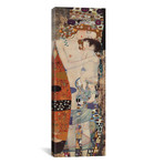 Three Ages Of Woman (Vertical) // Gustav Klimt // 1905 (36"W x 12"H x 0.75"D)