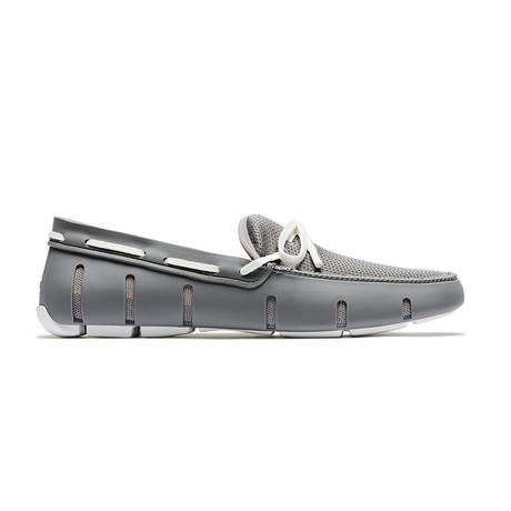Lace Loafer // Gray + White (US: 9)