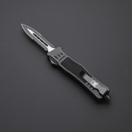 Dagger Double Serrated Blade // Black (Large)