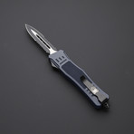 Dagger Double Serrated Blade // Blue