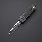 Drop Point Serrated Blade // Black (Small)