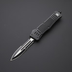 Dagger Double Serrated Blade // Black (Large)