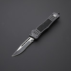 Drop Point Serrated Blade // Black (Small)