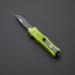 Drop Point Serrated Blade // Zombie Green