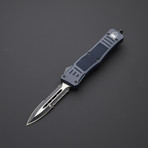 Dagger Double Serrated Blade // Blue