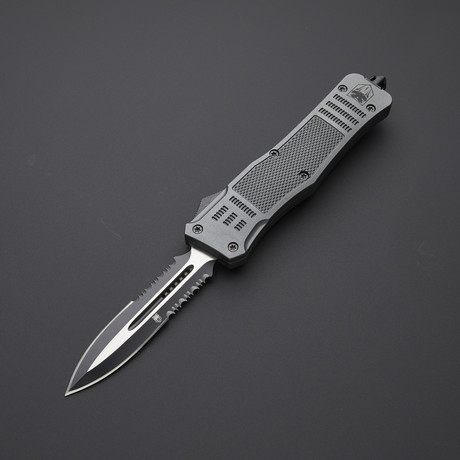 Dagger Double Serrated Blade // Gray (Small)