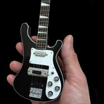 RUSH // Geddy Lee 4001 Bass Miniature Guitar Replica
