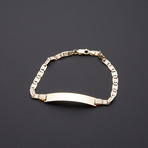 4.3mm Diamond Cut Celestial ID Bracelet