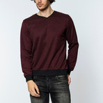 Ronny Sweater // Burgundy (XL)