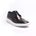 Deckard // William Shoe // Dark Blue Bordeaux (Euro: 42)