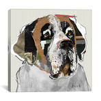 St. Bernard // Michel Keck (18"W x 18"H x 0.75"D)