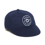 Felt Baseball Hat // Navy