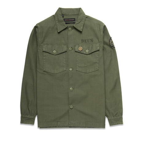 Monty Overshirt // Pine (XS)