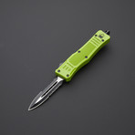 Dagger Double Serrated Blade // Zombie Green