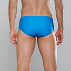 Smart Brief Cat // Blue Cannes (Small)