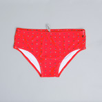 Smart Brief Flag // Smoothy Red (Small)