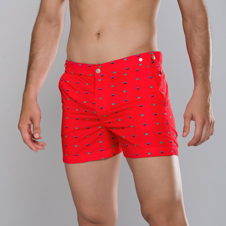 Smart Short Flag // Smoothy Red (S)