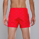 Smart Short Flag // Smoothy Red (XL)