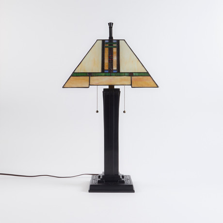 Mission Style Lamp III