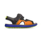Marges Sport Sandal // Black + Blue + Orange (Euro: 39)