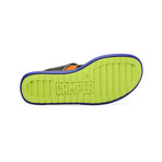 Marges Sport Sandal // Black + Blue + Orange (Euro: 39)