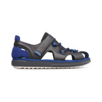 Marges Sandal // Black + Blue (Euro: 45)