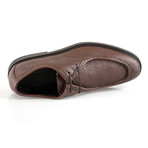 Leather Casual Oxfords // Brown (US: 7)