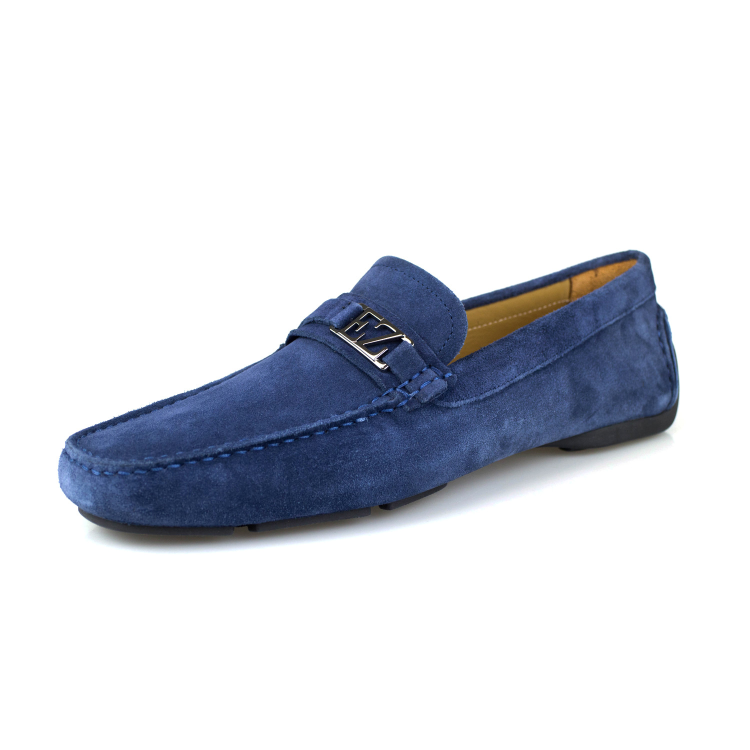 Suede Leather Driver Moccasins // Blue (US: 7) - Luxury Fashion - Touch ...