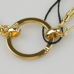 Lion Head Key Chain // Gold
