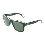 Dominic Sunglasses // White + Green