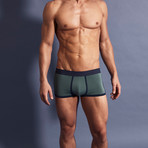 Boxer Briefs // Blue + Green (XL)