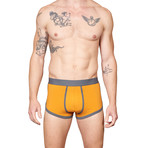 Boxer Briefs // Orange + Grey (XL)