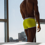 Boxer Briefs // Yellow + Light Grey (M)