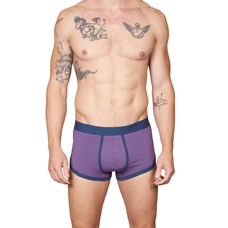 Boxer Briefs // Purple + Blue (S)