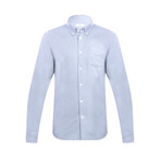 Merino Wool Lounge Shirt // Blue (M)