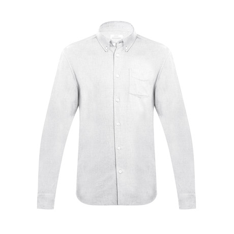 Merino Wool Lounge Shirt // Gray (XS)