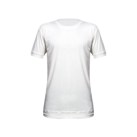 Egyptian Cotton Lounge Tee // White (XS)