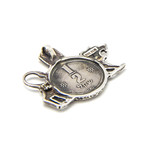 Courage Lion Silver Pendant Necklace