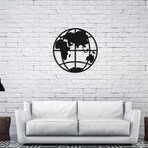 Globe (14"W x 20"H x 1"D)