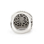 Kokopelli Coin Medallion Ring (5)