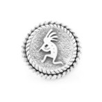 Kokopelli Coin Medallion Ring (5)