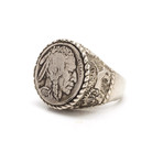 Buffalo Nickel Coin Ring (5)