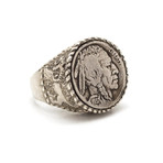 Buffalo Nickel Coin Ring (5)
