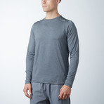 Hydrolite Technology Long Sleeve Tee // Gray (XS)