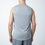 Wide Strap Tank // Light Gray (XS)