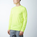 Hydrolite Technology Long Sleeve Tee // Yellow-Green (M)
